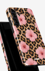 Samsung Galaxy A55 5G Tough Case – Leopard Flower - View 4