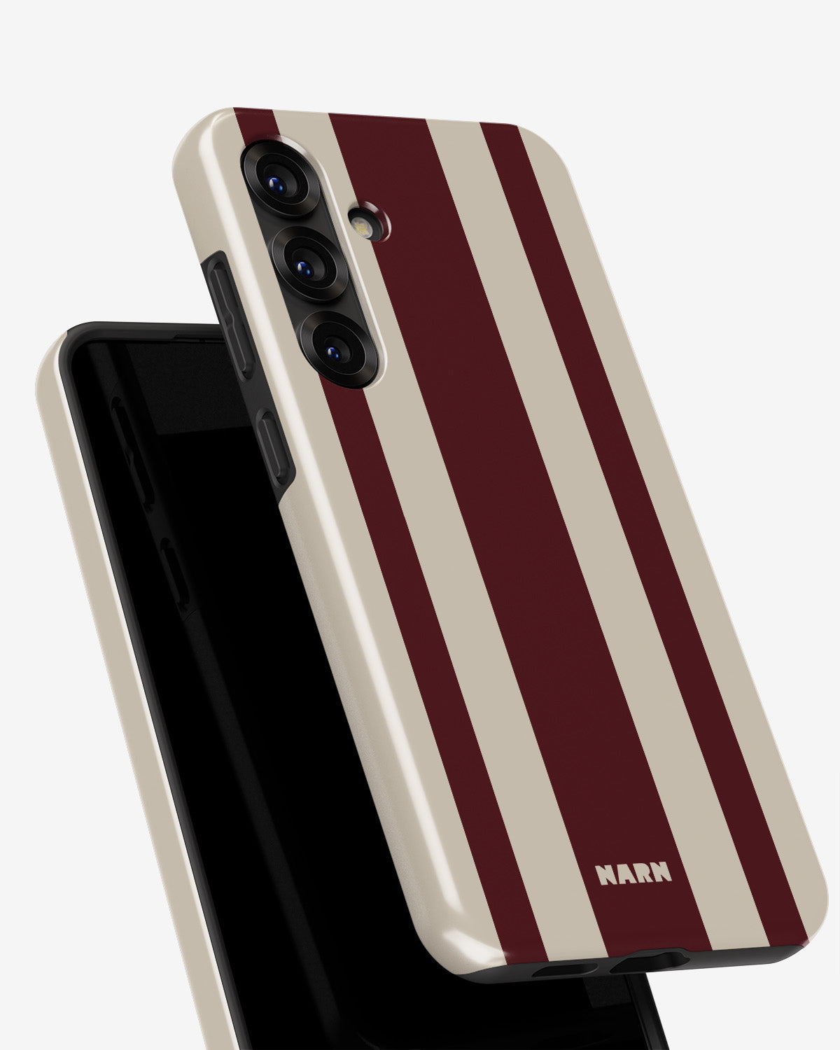 Samsung Galaxy A55 5G Tough Case – Bordeaux Stripe - View 4