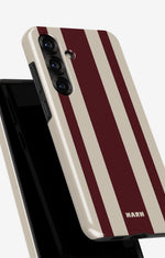 Samsung Galaxy A55 5G Tough Case – Bordeaux Stripe - View 4
