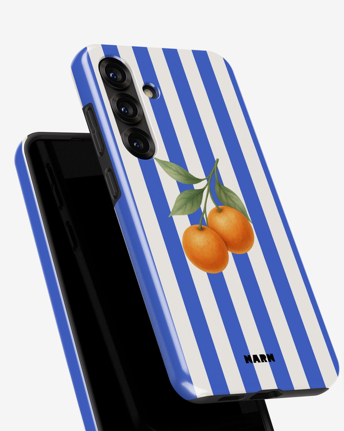 Samsung Galaxy A55 5G Tough Case – Orange Stripes - View 4
