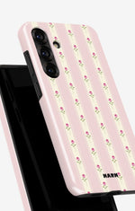 Samsung Galaxy A55 5G Tough Case – Rose Lines - View 4