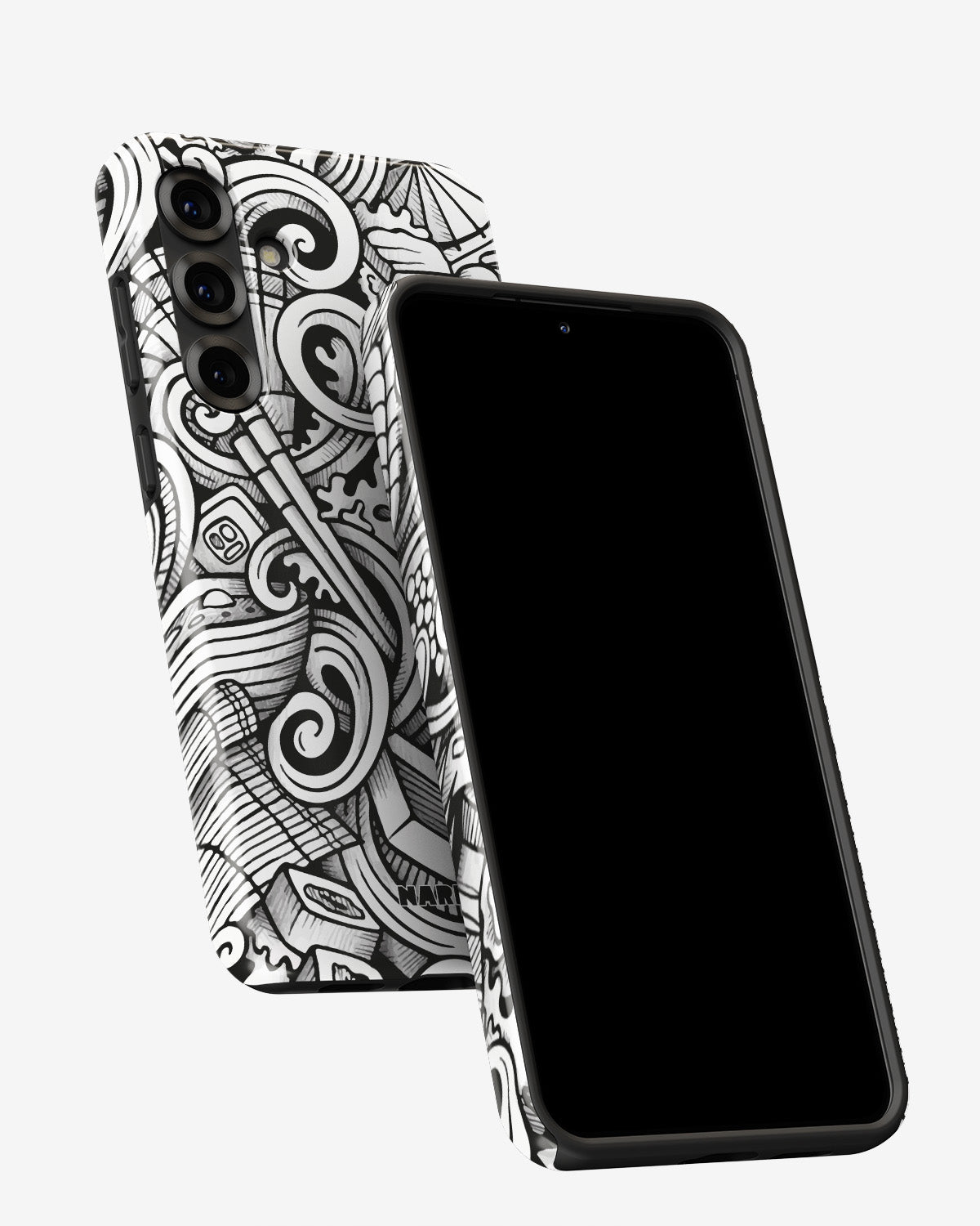 Samsung Galaxy A55 5G Tough Case – Japanese Pattern - View 5