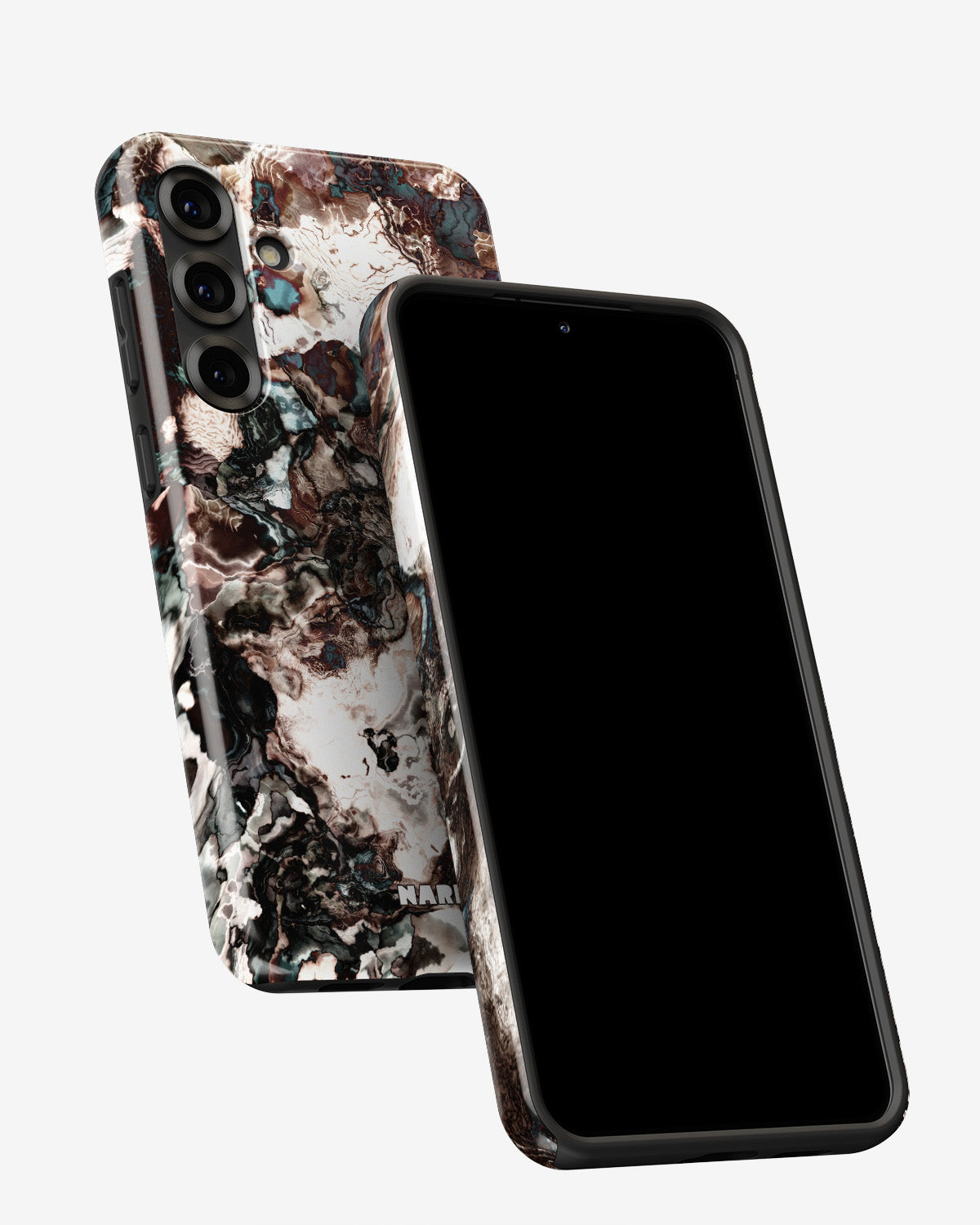 Samsung Galaxy A55 5G Tough Case – Marble Brown - View 5