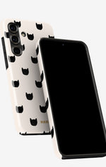 Samsung Galaxy A55 5G Tough Case – Kitty Dots - View 5