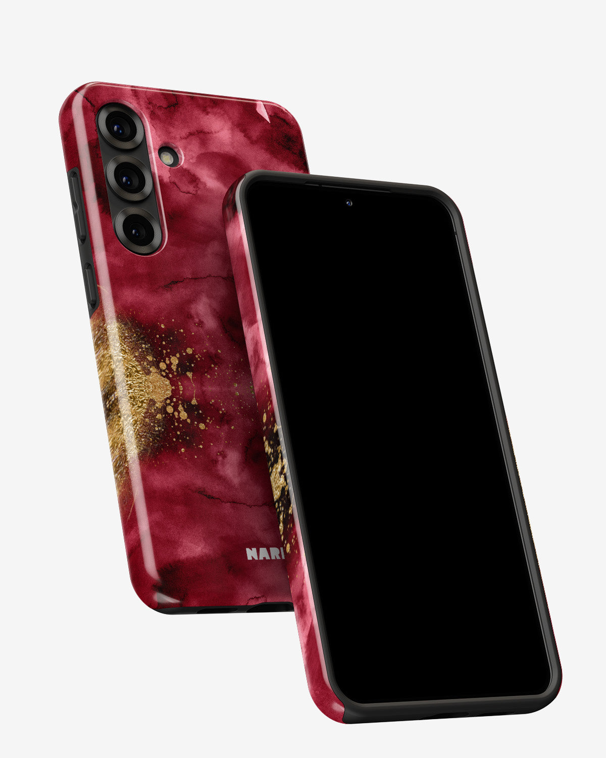 Samsung Galaxy A55 5G Tough Case – Burgendy Shimmer - View 5