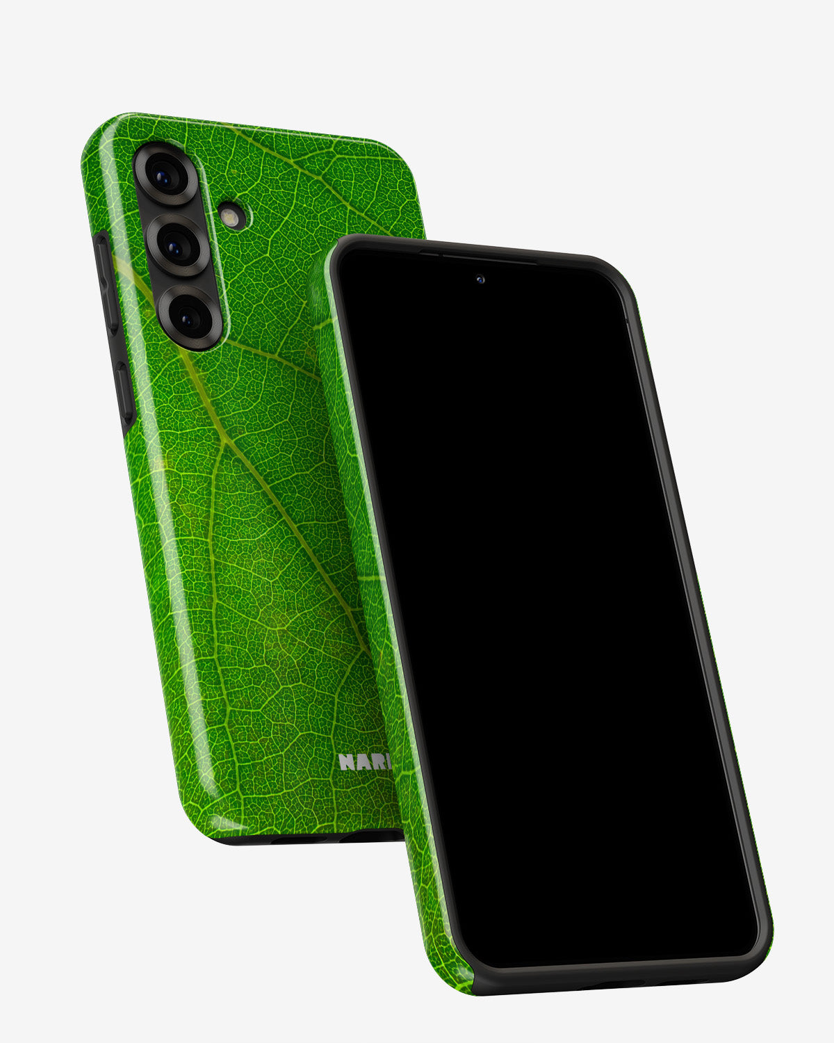 Samsung Galaxy A55 5G Tough Case – Green Leafy - View 5