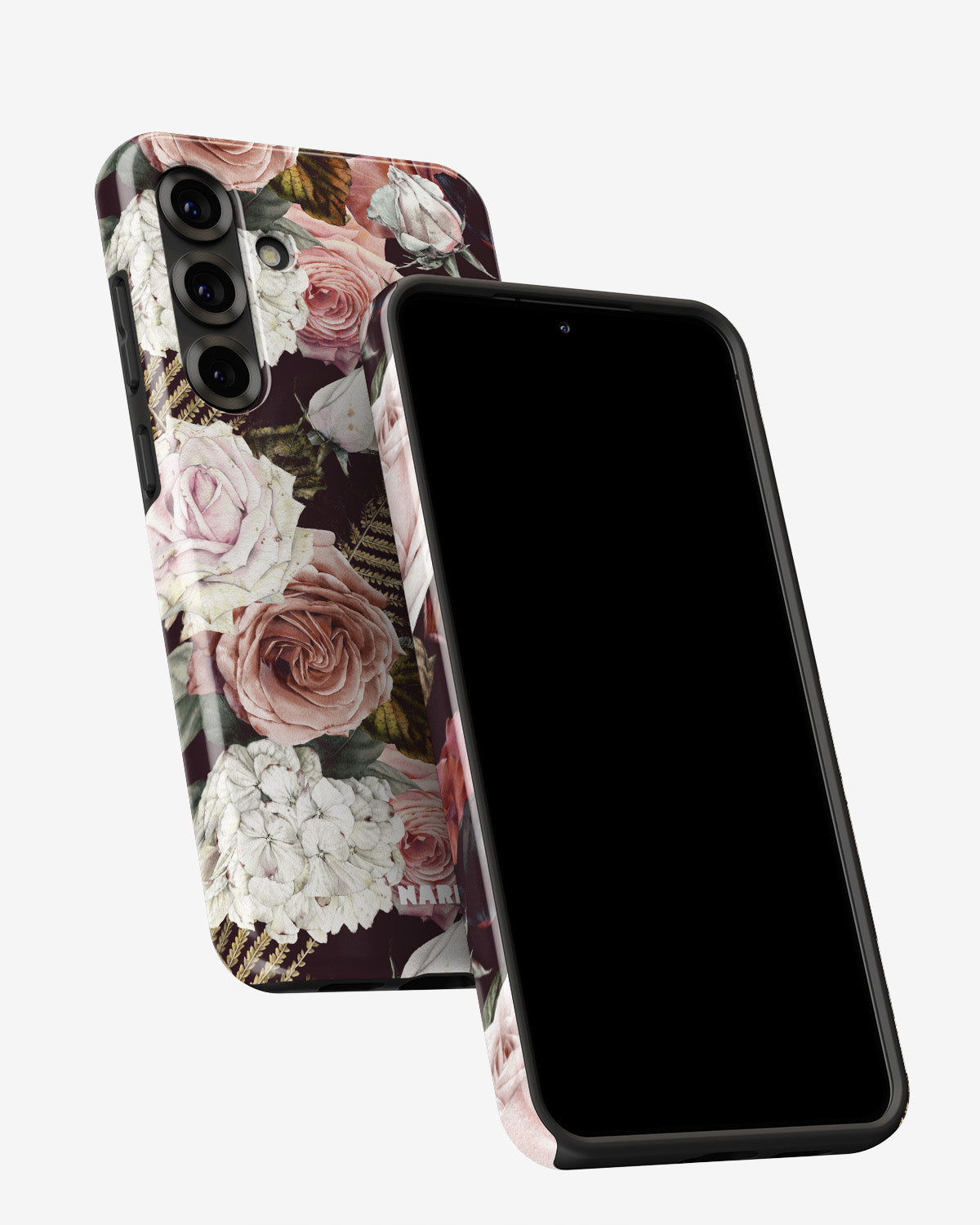 Samsung Galaxy A55 5G Tough Case – Midnight Roses - View 5