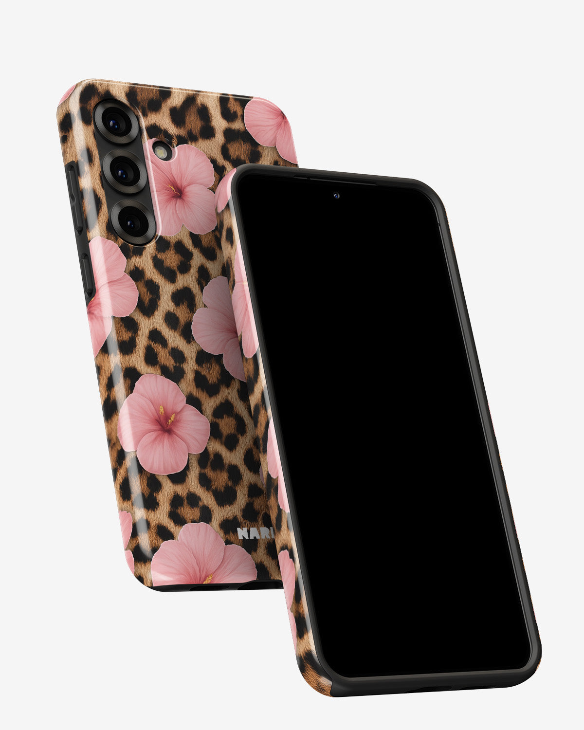 Samsung Galaxy A55 5G Tough Case – Leopard Flower - View 5