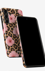 Samsung Galaxy A55 5G Tough Case – Leopard Flower - View 5