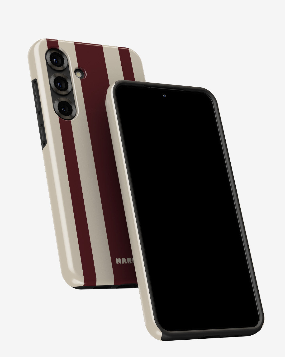 Samsung Galaxy A55 5G Tough Case – Bordeaux Stripe - View 5