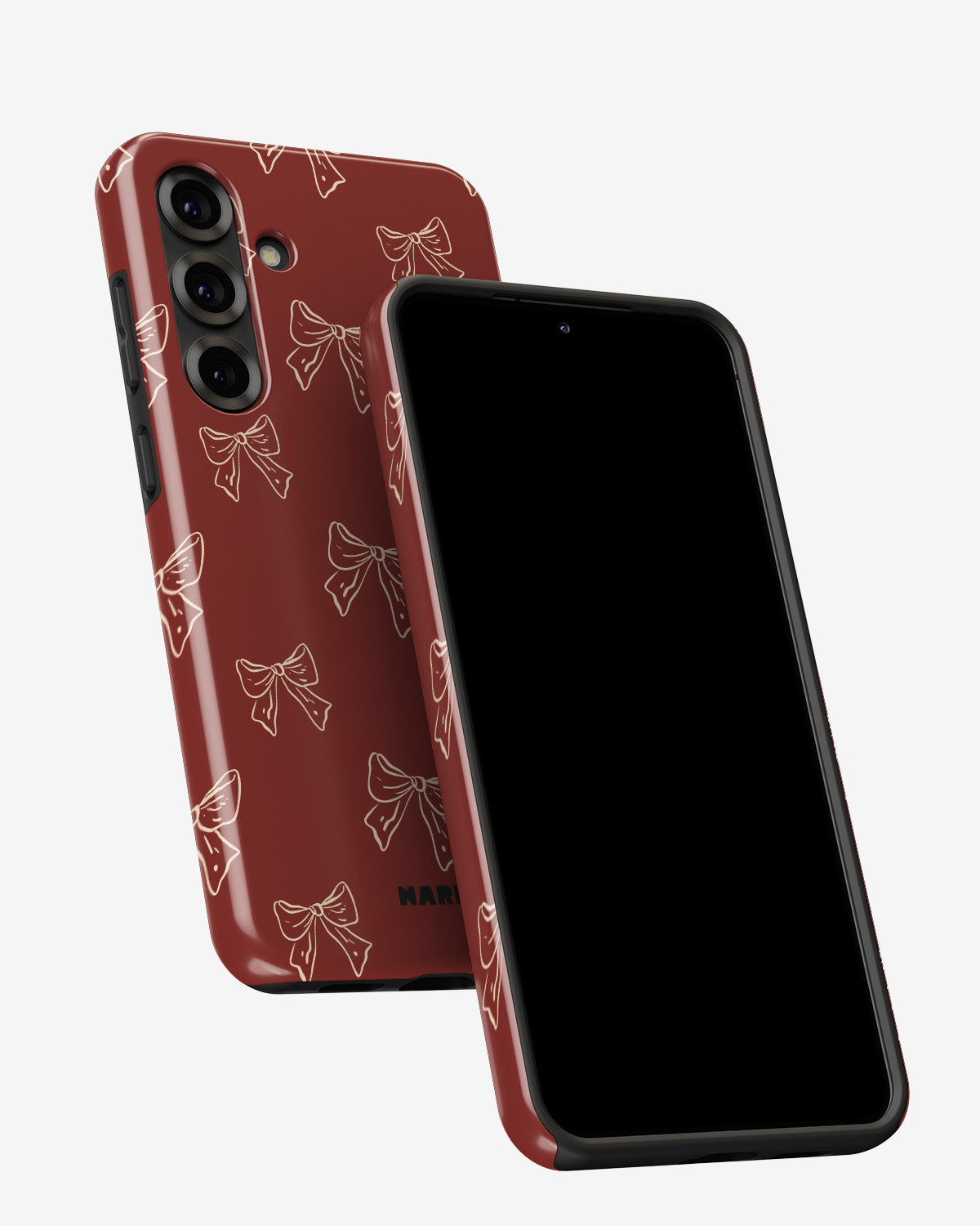Samsung Galaxy A55 5G Tough Case – Cherry Bows - View 5