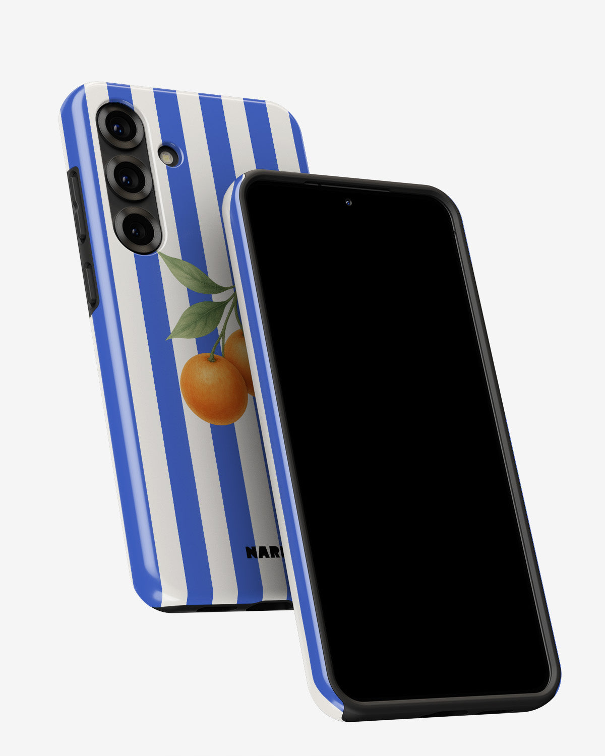 Samsung Galaxy A55 5G Tough Case – Orange Stripes - View 5