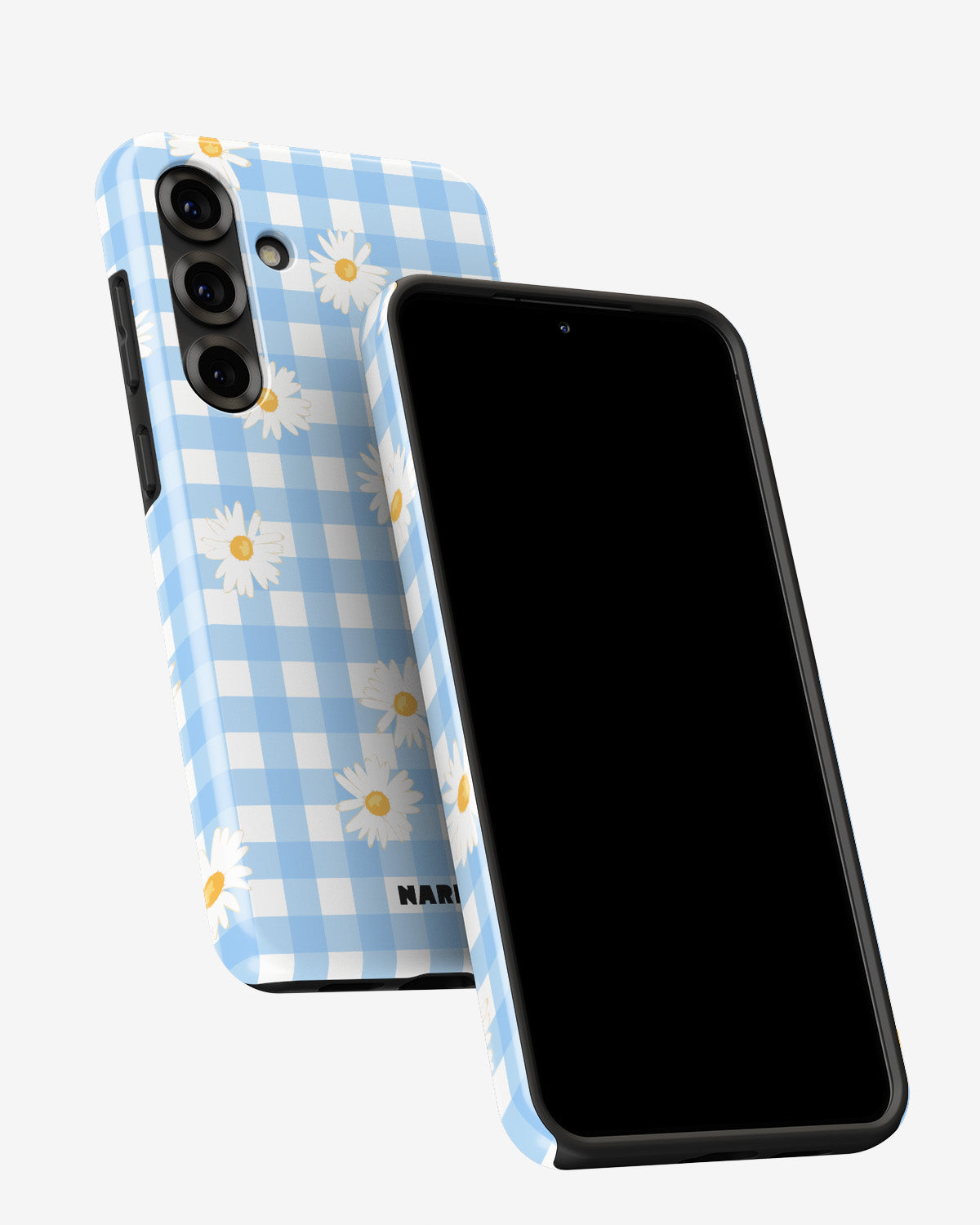 Samsung Galaxy A55 5G Tough Case – Blue Daisies - View 5
