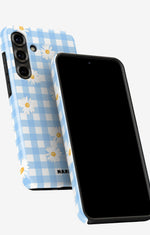 Samsung Galaxy A55 5G Tough Case – Blue Daisies - View 5
