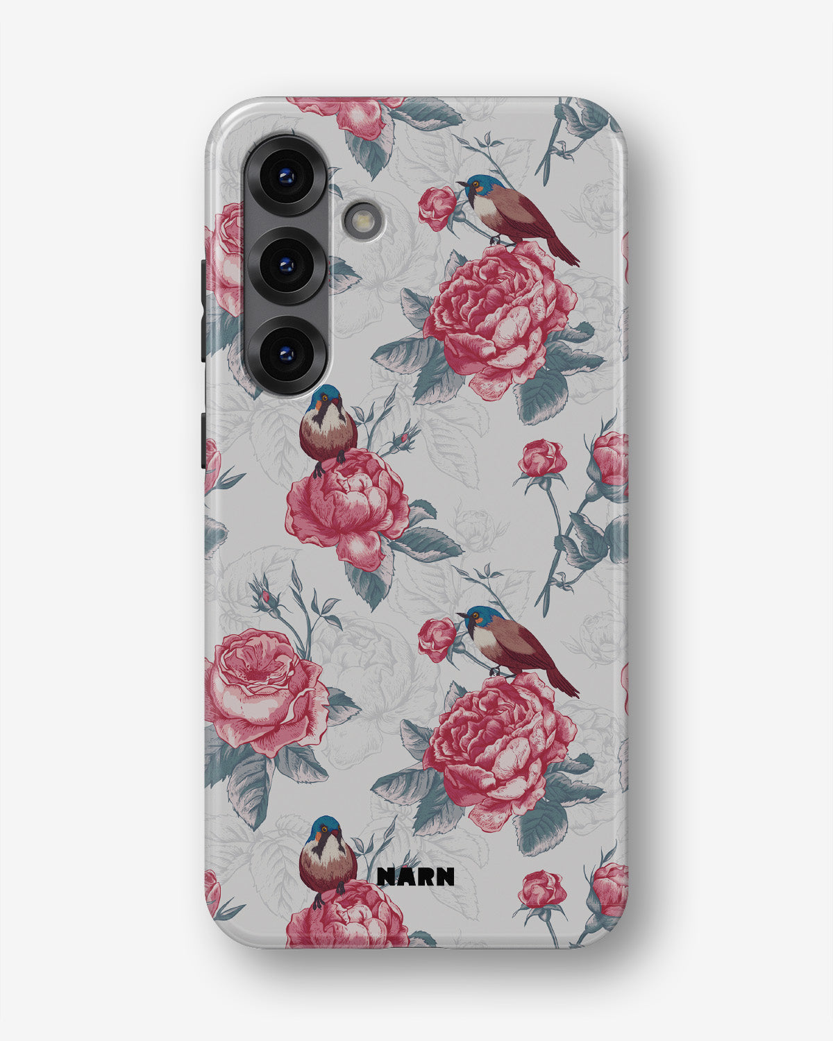 Samsung Galaxy A54 5G Tough Case – Birds Among Roses - View 1