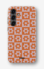 Samsung Galaxy A54 5G Tough Case – Peach Petals - View 1