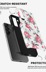 Samsung Galaxy A54 5G Tough Case – Birds Among Roses - View 2