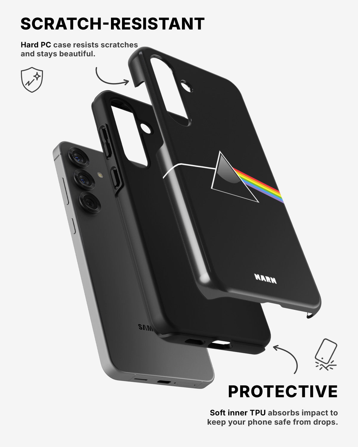 Samsung Galaxy A54 5G Tough Case – Dark Side - View 2