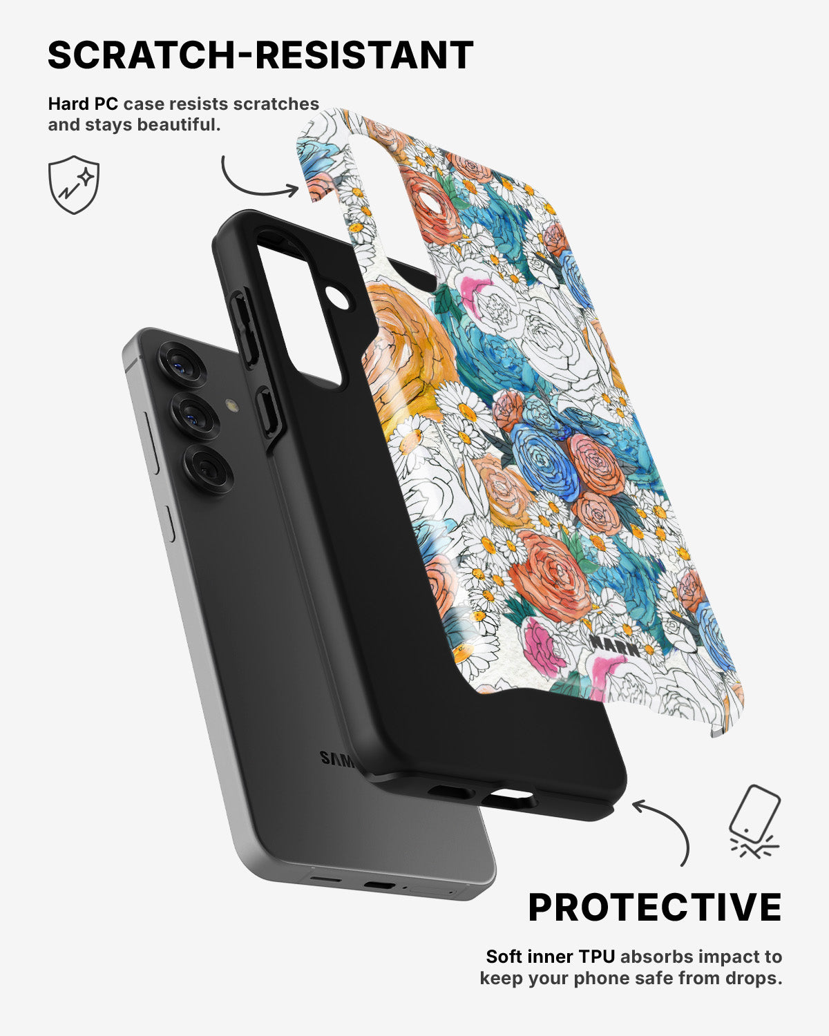 Samsung Galaxy A54 5G Tough Case – Midsommer - View 2
