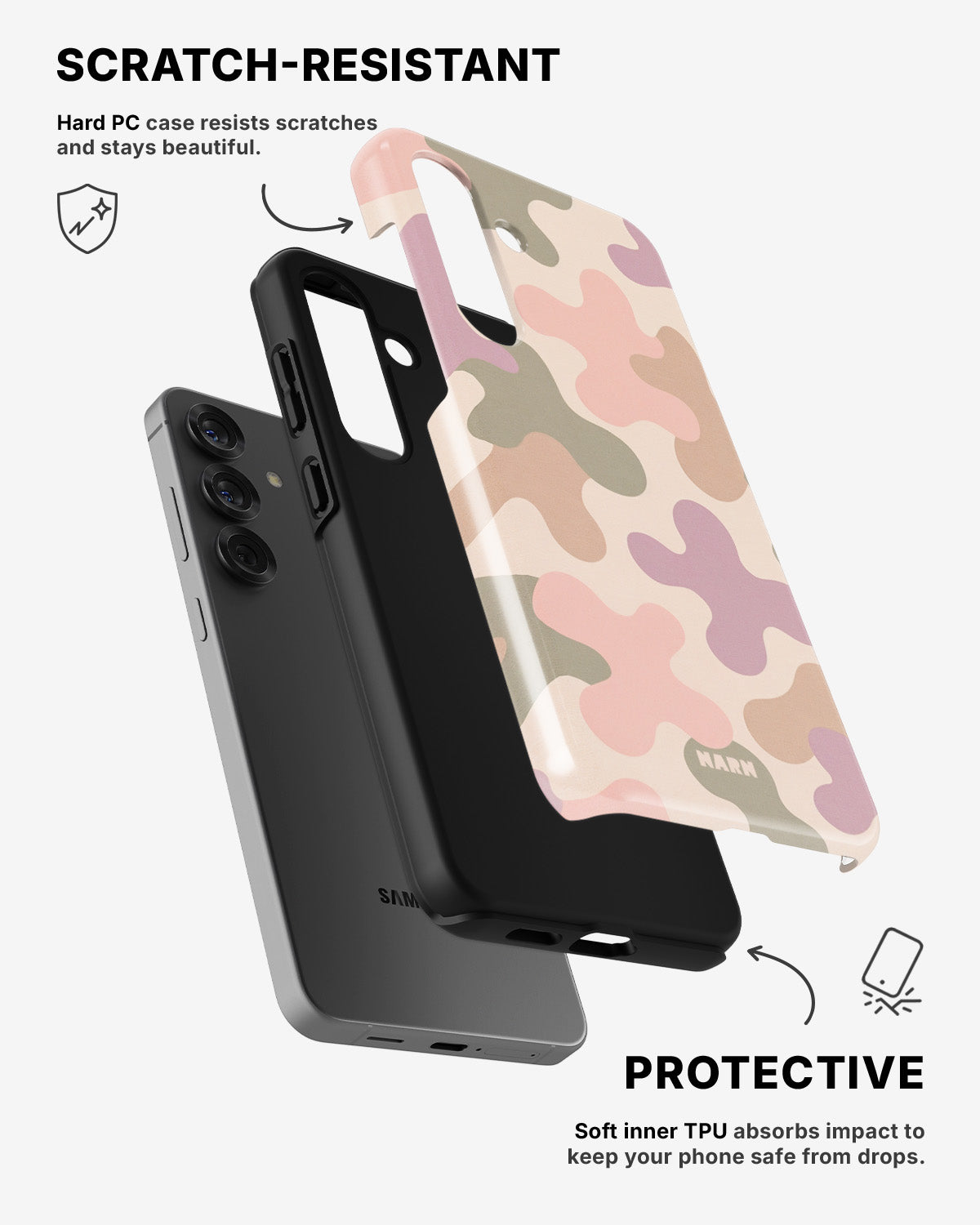 Samsung Galaxy A54 5G Tough Case – Dream Camo - View 2