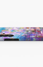 Samsung Galaxy A54 5G Tough Case – Purple Hearts - View 3