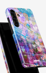 Samsung Galaxy A54 5G Tough Case – Purple Hearts - View 4