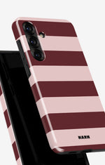 Samsung Galaxy A54 5G Tough Case – Cranberry Stripe - View 4