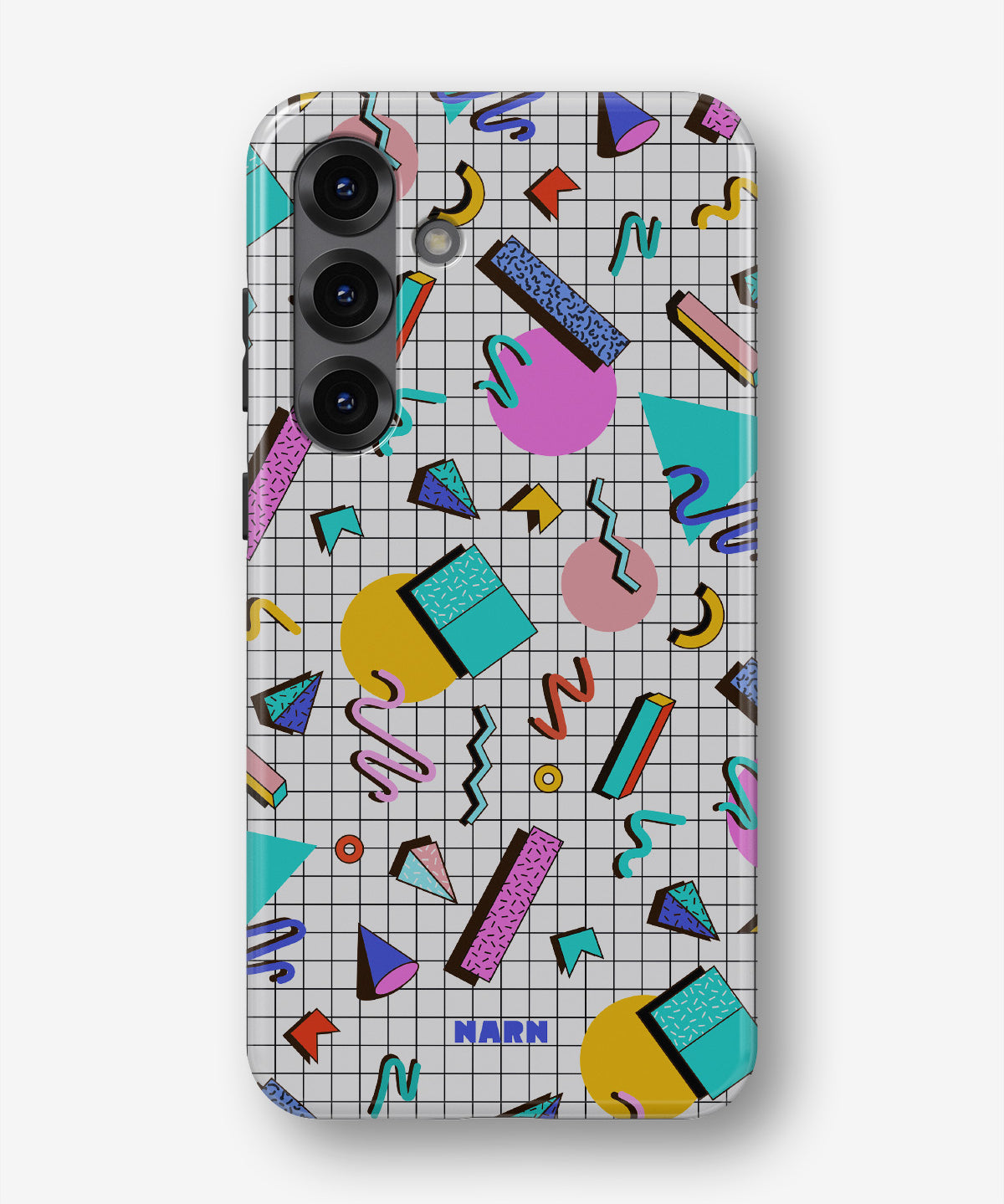Samsung Galaxy S23 Plus Tough Case – 80s Memphis - View 1