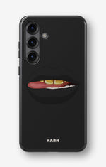 Samsung Galaxy S23 Plus Tough Case – Golden Lips - View 1