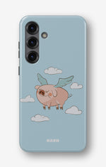Samsung Galaxy S23 Plus Tough Case – Dreamy Pig - View 1