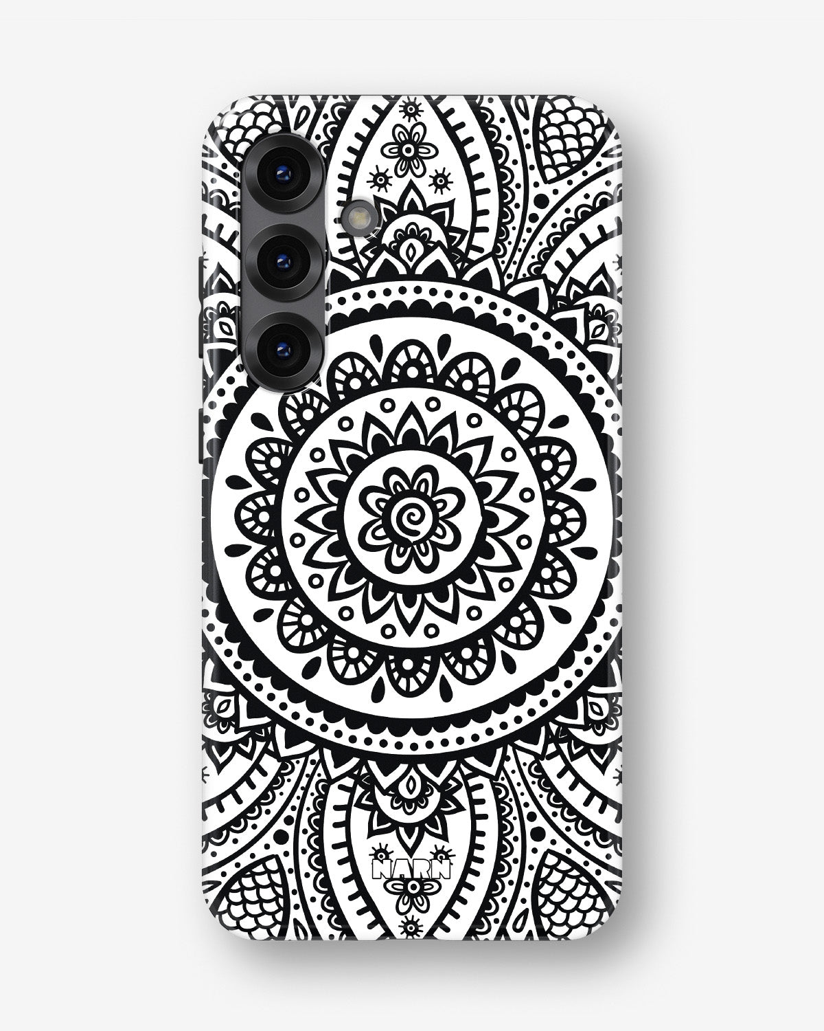 Samsung Galaxy S23 Plus Tough Case – Henna Mandala - View 1