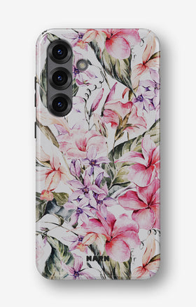 Samsung Galaxy S23 Plus Tough Case – Watercolor Flowers - View 1
