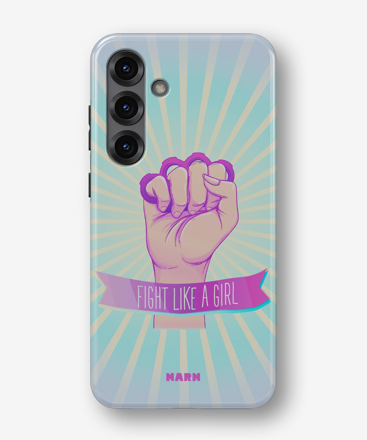 Samsung Galaxy S23 Plus Tough Case – Fight Like A Girl - View 1