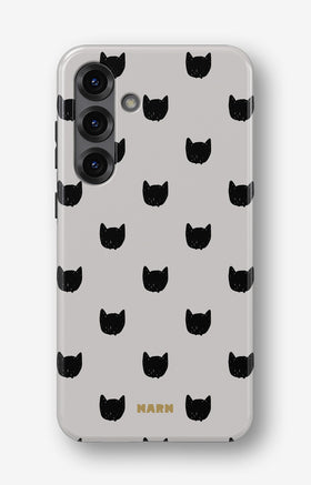 Samsung Galaxy S23 Plus Tough Case – Kitty Dots - View 1