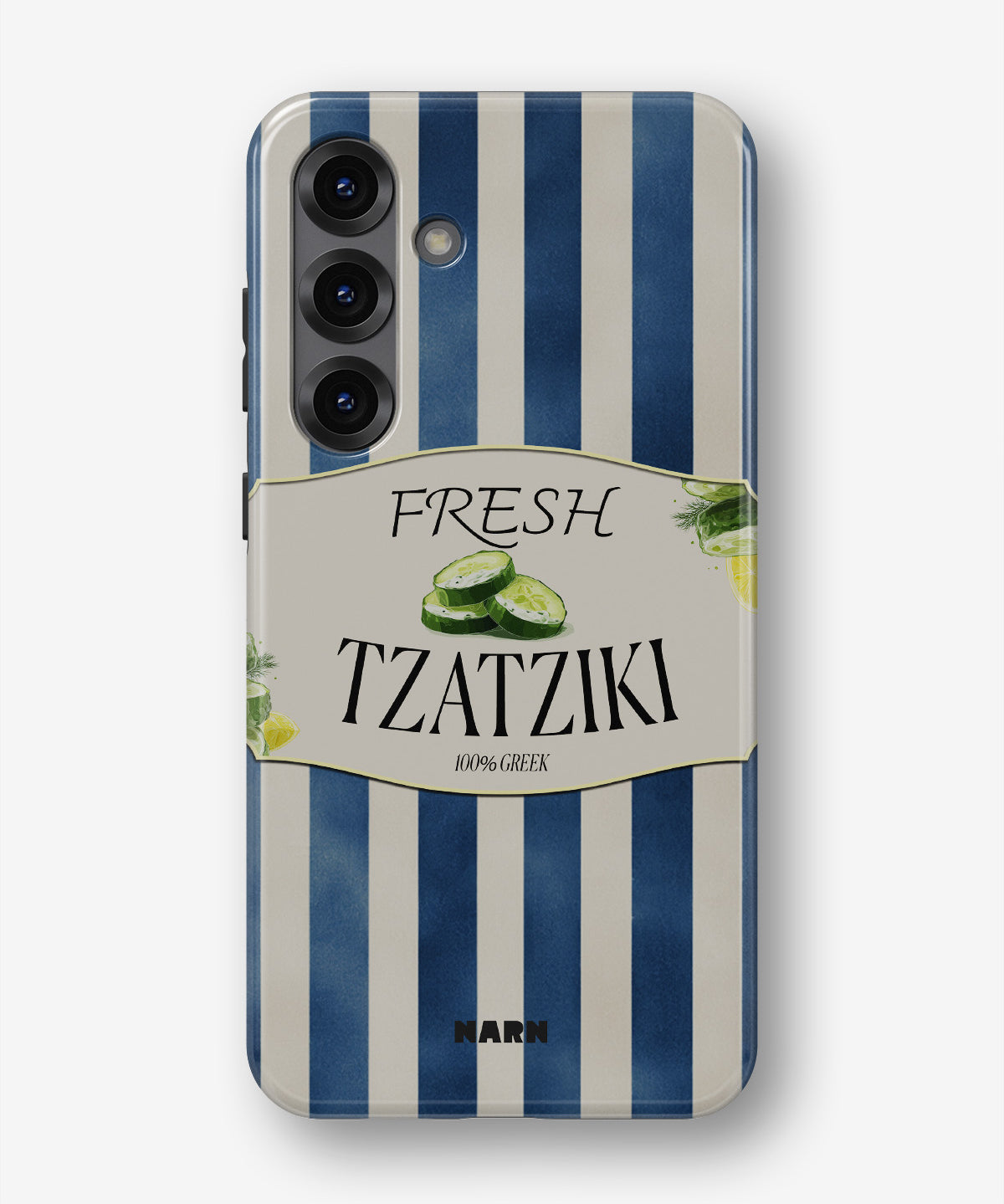 Samsung Galaxy S23 Plus Tough Case – Greek Blues - View 1