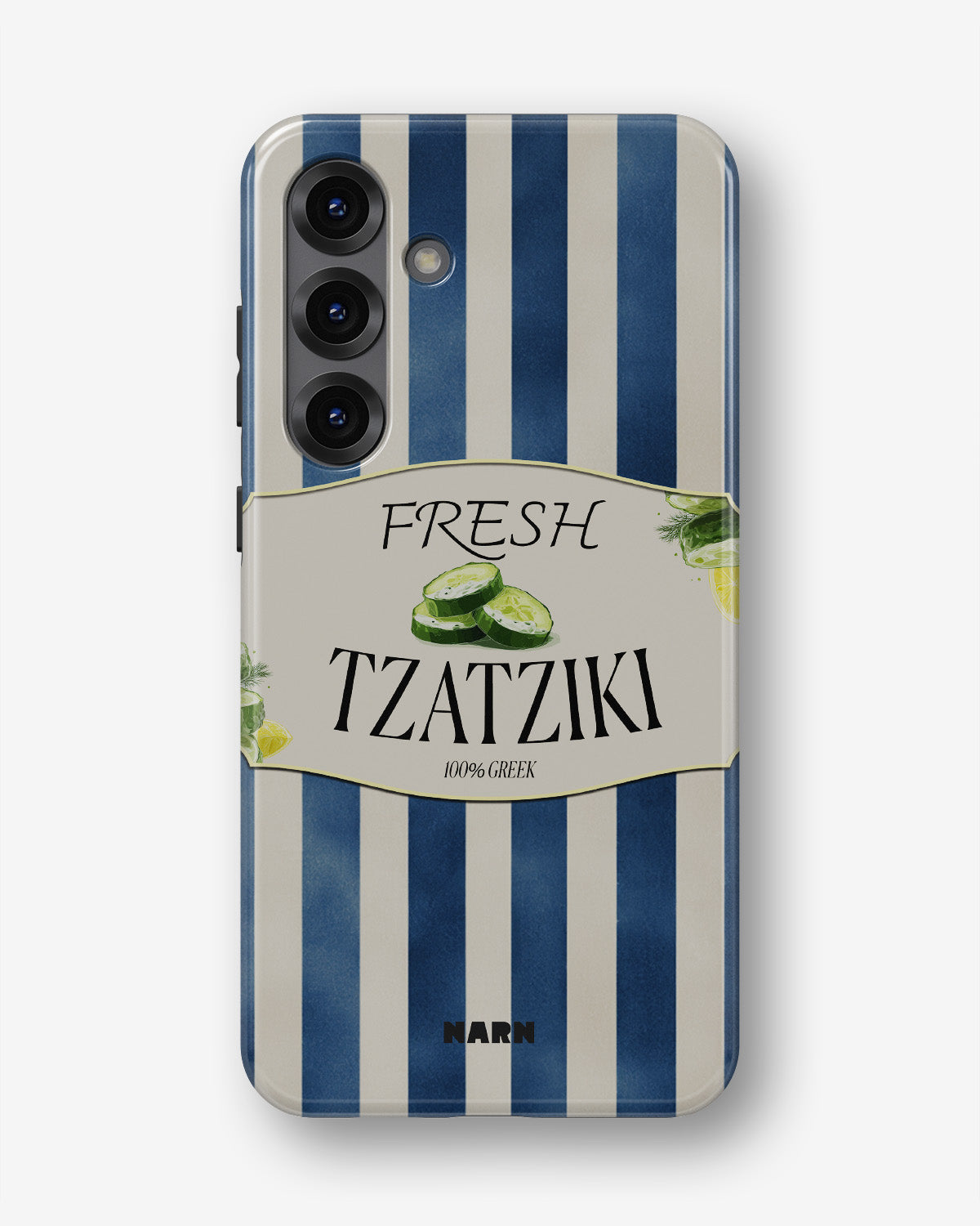 Samsung Galaxy S23 Plus Tough Case – Greek Blues - View 1