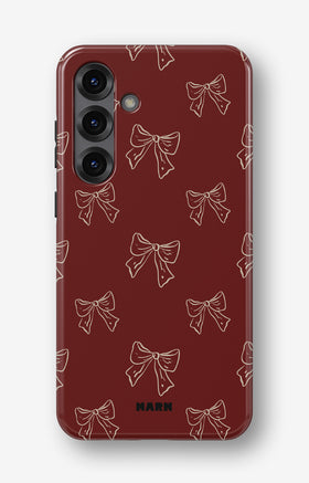 Samsung Galaxy S23 Plus Tough Case – Cherry Bows - View 1
