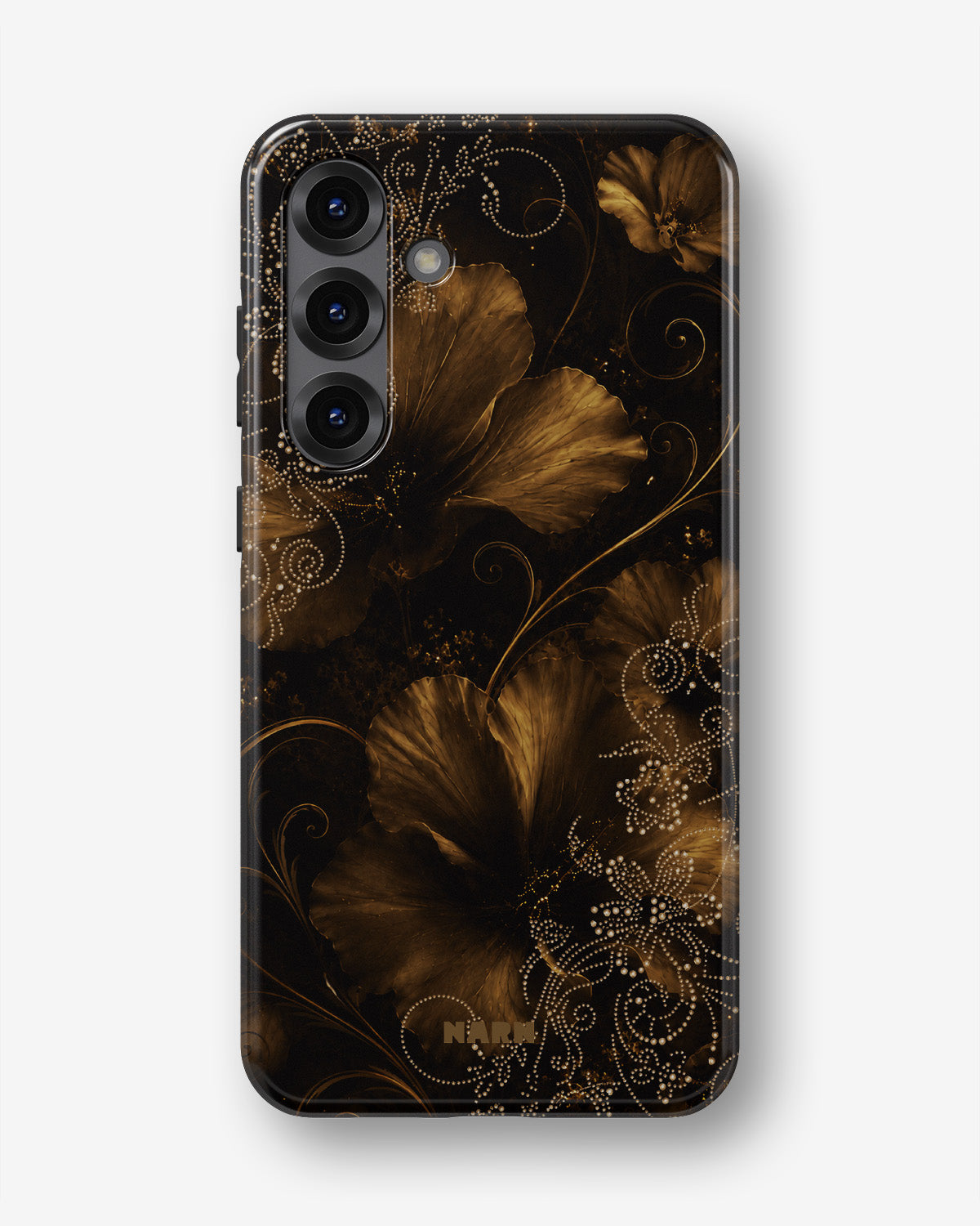 Samsung Galaxy S23 Plus Tough Case – Bloom Noir - View 1