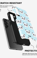 Samsung Galaxy S23 Plus Tough Case – Panda Dreams - View 2
