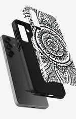 Samsung Galaxy S23 Plus Tough Case – Henna Mandala - View 2
