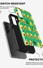 Samsung Galaxy S23 Plus Tough Case – Avocado Mood - View 2