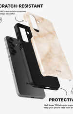 Samsung Galaxy S23 Plus Tough Case – Sand Stone - View 2