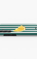 Samsung Galaxy S23 Plus Tough Case – Lemon Stripes - View 3