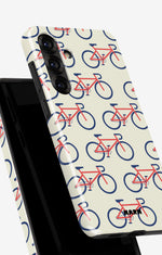 Samsung Galaxy S23 Plus Tough Case – Vintage Bicycle - View 4