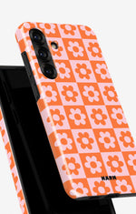Samsung Galaxy S23 Plus Tough Case – Peach Petals - View 4