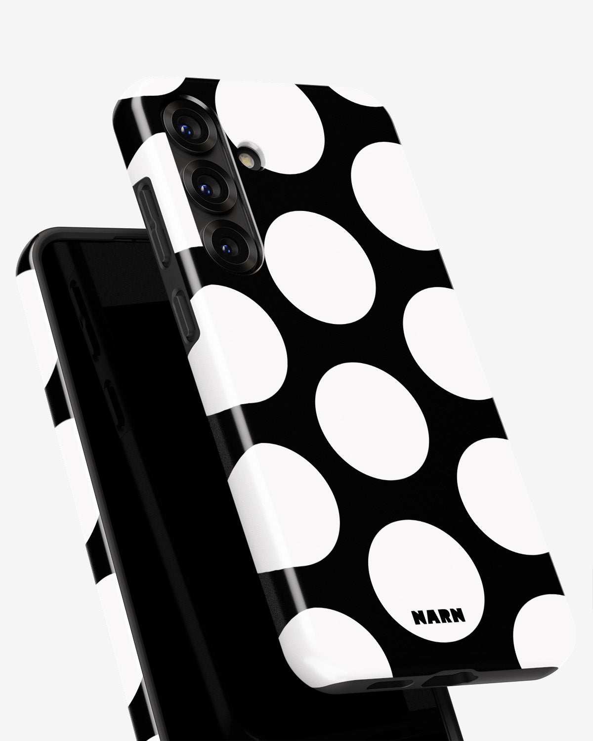 Samsung Galaxy S23 Plus Tough Case – Bold Dots - View 4