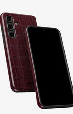 Samsung Galaxy S23 Plus Tough Case – Rouge Croc - View 5