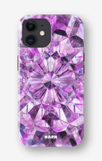 iPhone 12 Mini Tough Case – Lavender Crystals - View 1