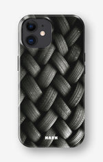 iPhone 12 Mini Tough Case – Tires Wall - View 1