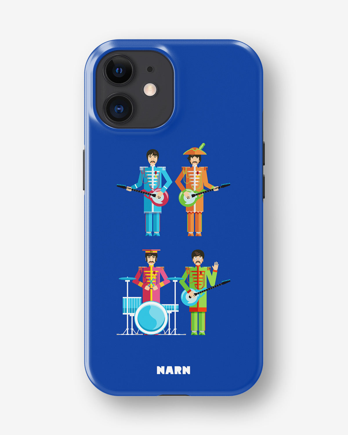 iPhone 12 Mini Tough Case – Beatles Blue - View 1